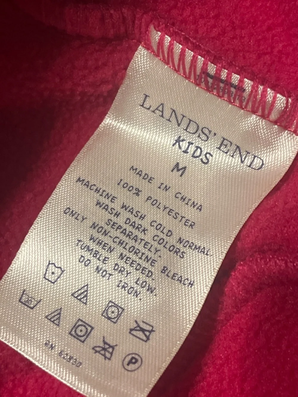 Lands’ End Kids Winter Flleve Hat, size M